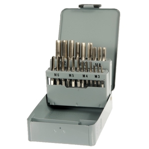 Coffret de jeux de 3 tarauds courts à main