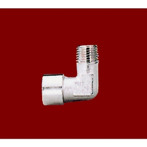 Coude en L mâle - femelle 1/4 - 2 pièces