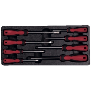 Set de tournevis plats et PH : 8 pièces