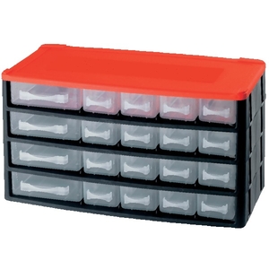 Casiers de rangement plastique