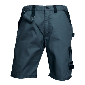 Short de travail gris / noir