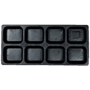 Bac de rangement avec séparations