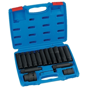 Coffret 16 pièces de douilles à choc Spéciales PL