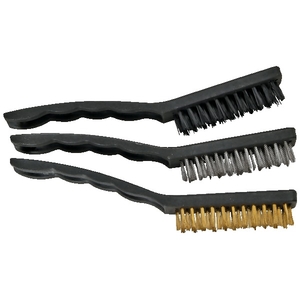 Jeu de 3 brosses pour bougies