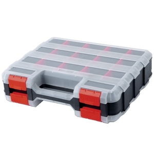 Mallette double face en plastique