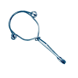Crochet d'amarrage inox double action