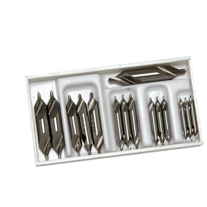 Coffret de 15 forets à centrer, forme A, Coupe à droite, HSS, DIN 333
