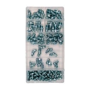 Coffret assortiment 110 pièces nipples de graissage