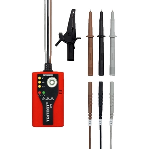 TRITEST® Pro<br />Indicateur professionnel d‘ordre de phases avec lampe de poche LED à haute performance