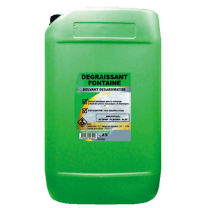 Dégraissant de fontaine par 25 L