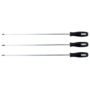 Lot de 3 tournevis pro long (400 mm)