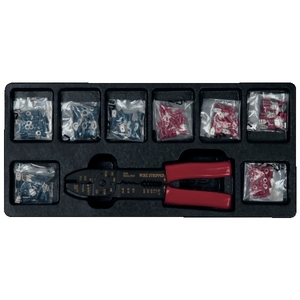 Cosses et pinces à sertir : 161 pièces