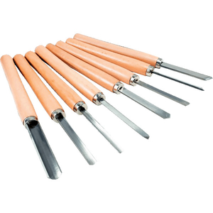 Jeu de 8 outils de tournage