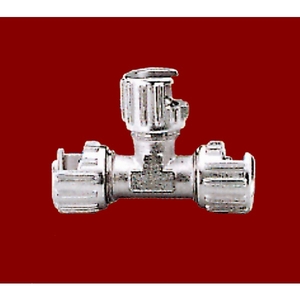 Connexion triple avec mâle 1/4 et écrou baïonnette - 1 pièce