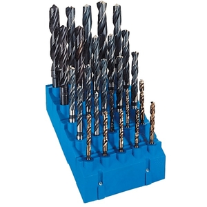 Composition de 25 forets cône Morse sur socle