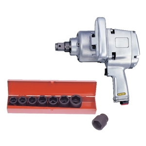 Promotion clé à choc 1” + 9 douilles à choc