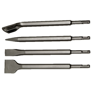 Jeu de 4 burins, queue SDS-PLUS