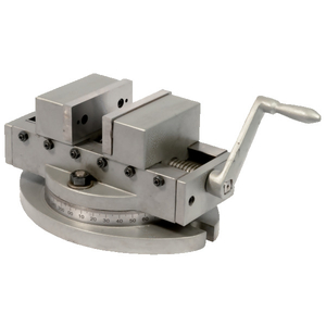 Étau auto-centreur sur base tournante