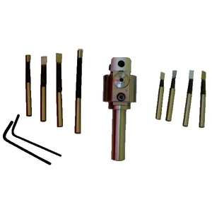 Tête à aléser Mini sans avance automatique queue cylindrique et CM2