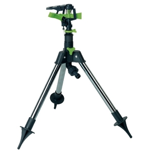 Arroseur cracheur en plastique sur trépied