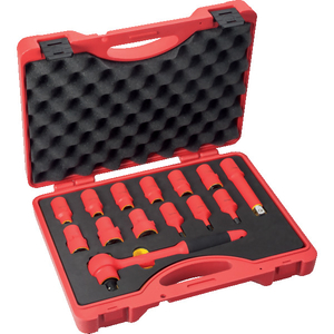 Jeu de clés à douilles - VDE - 1/2"