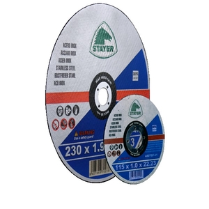 Disque de tronçonnage inox