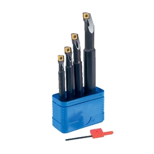 Jeu de 4 barres d'alésage à trou d'arrosage central