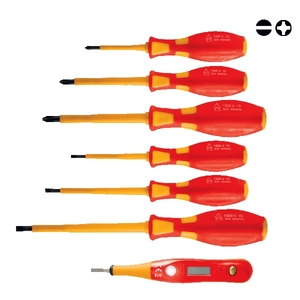 Lot de 7 tournevis 1000 V