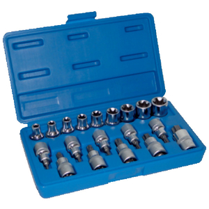 Coffret Torx® mâle et femelle