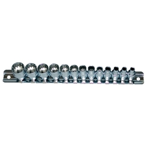 Jeu de 13 douilles 1/4" Vario Plus