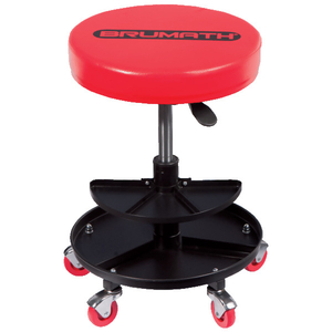 Tabouret roulant réglable en hauteur