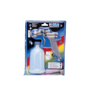 Pistolet à peinture avec godet supérieur à ergots - Buse de 1,8 mm