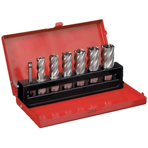 Coffret de 6 fraises à carotter HSS