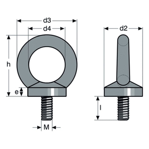 Anneaux de levage mâle type G-8140