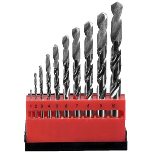 Coffret de 10 forets revêtus diamant de 1 à 10 par 1 mm