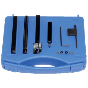 Coffret de filetage intérieur et extérieur à droite tronçonnage et profilage