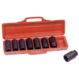 Coffret douilles 3/4” - Rallongées