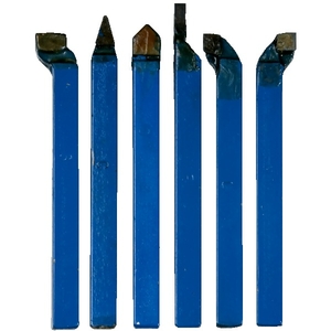 Coffrets de 6 outils de tour carbure brasé