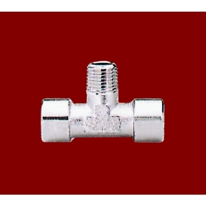 Coude en T femelle - femelle - mâle 1/4 - 2 pièces