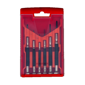 Coffret 6 tournevis précision dit horloger fente/cruciforme