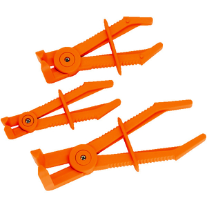 Jeu de 3 pinces à durites