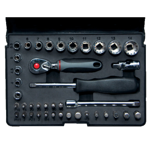 Coffret pro douilles 40 pièces - 1/4"