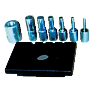 Jeu 6 poinçons + plaque d'extraction