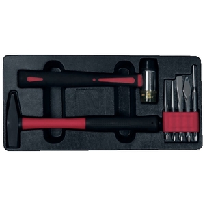 Set de marteaux et burins : 7 pièces