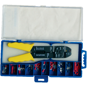 Coffret pince à cosses + 60 cosses