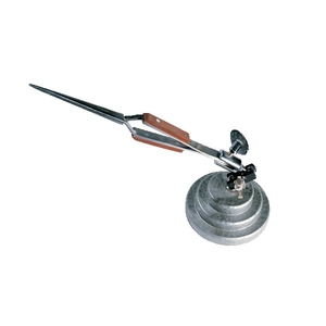 Ensemble 2 brucelles à becs auto-serrants + base