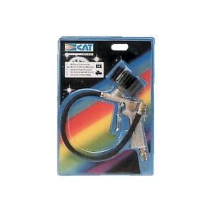 Pistolet de gonflage avec manomètre de 63 mm - Normes CE