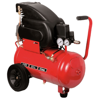 Compresseur 2CV sur cuve - 24 L
