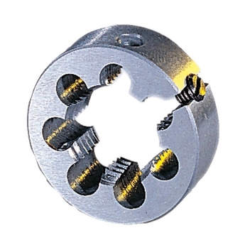 Filières à droite, rectifiées, rondes, extensibles, HSS, pas métrique, NFE 74001