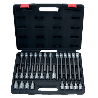 Coffret douilles embouts 6 pans - 1/2 ’’